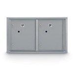 Standard 4C Mailbox with (2 Horizontal) Parcel Lockers